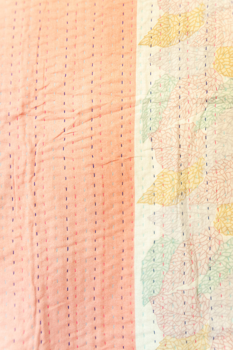 Charm No. 2 Kantha Baby Blanket