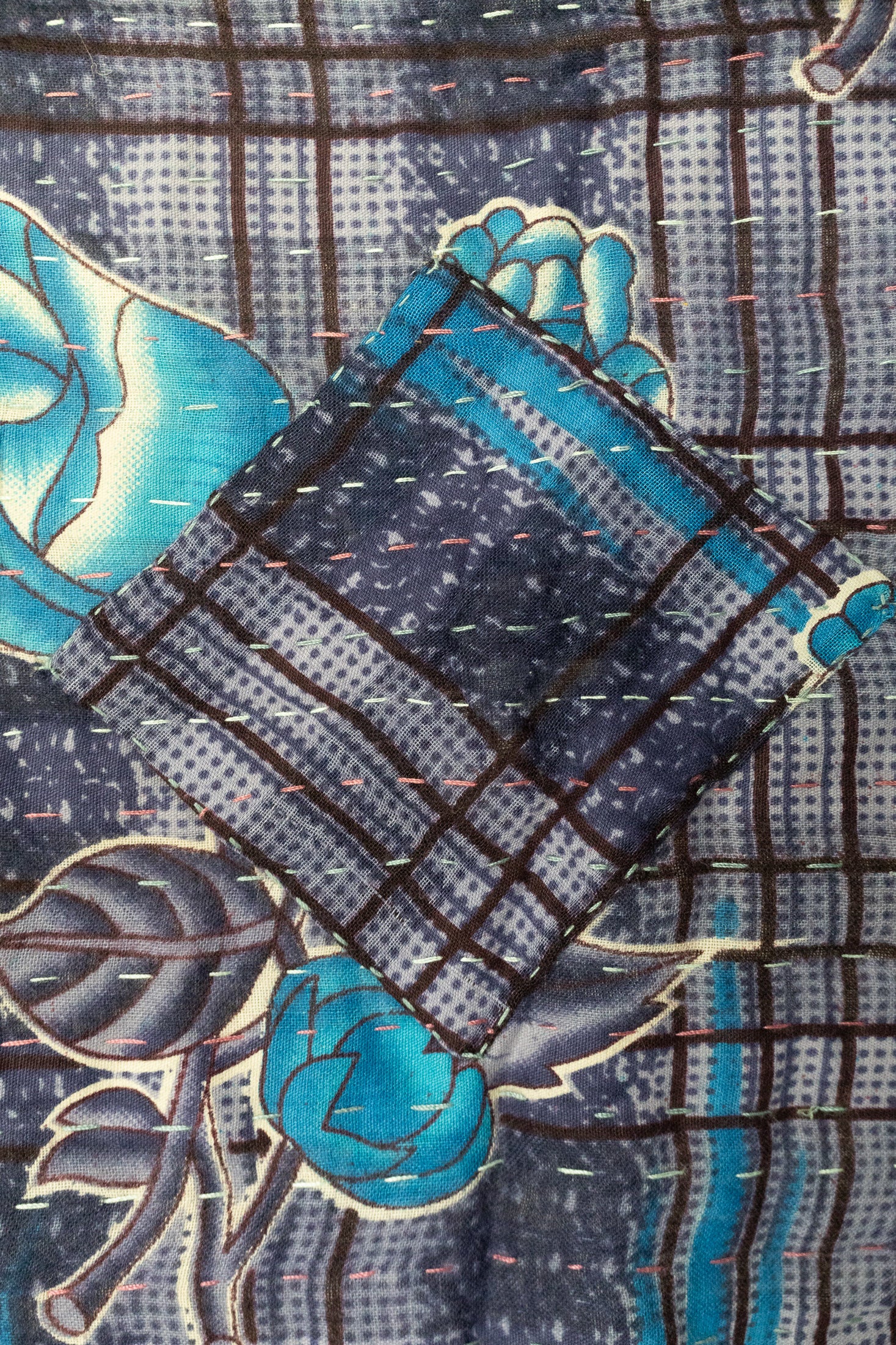 Charm No. 3 Mini Kantha Blanket