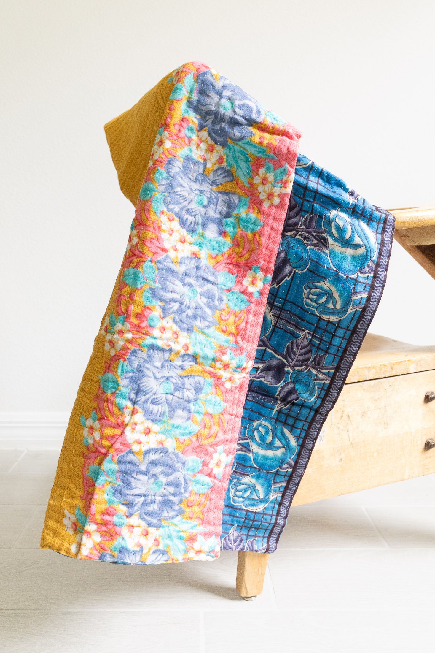 Charm No. 3 Mini Kantha Blanket