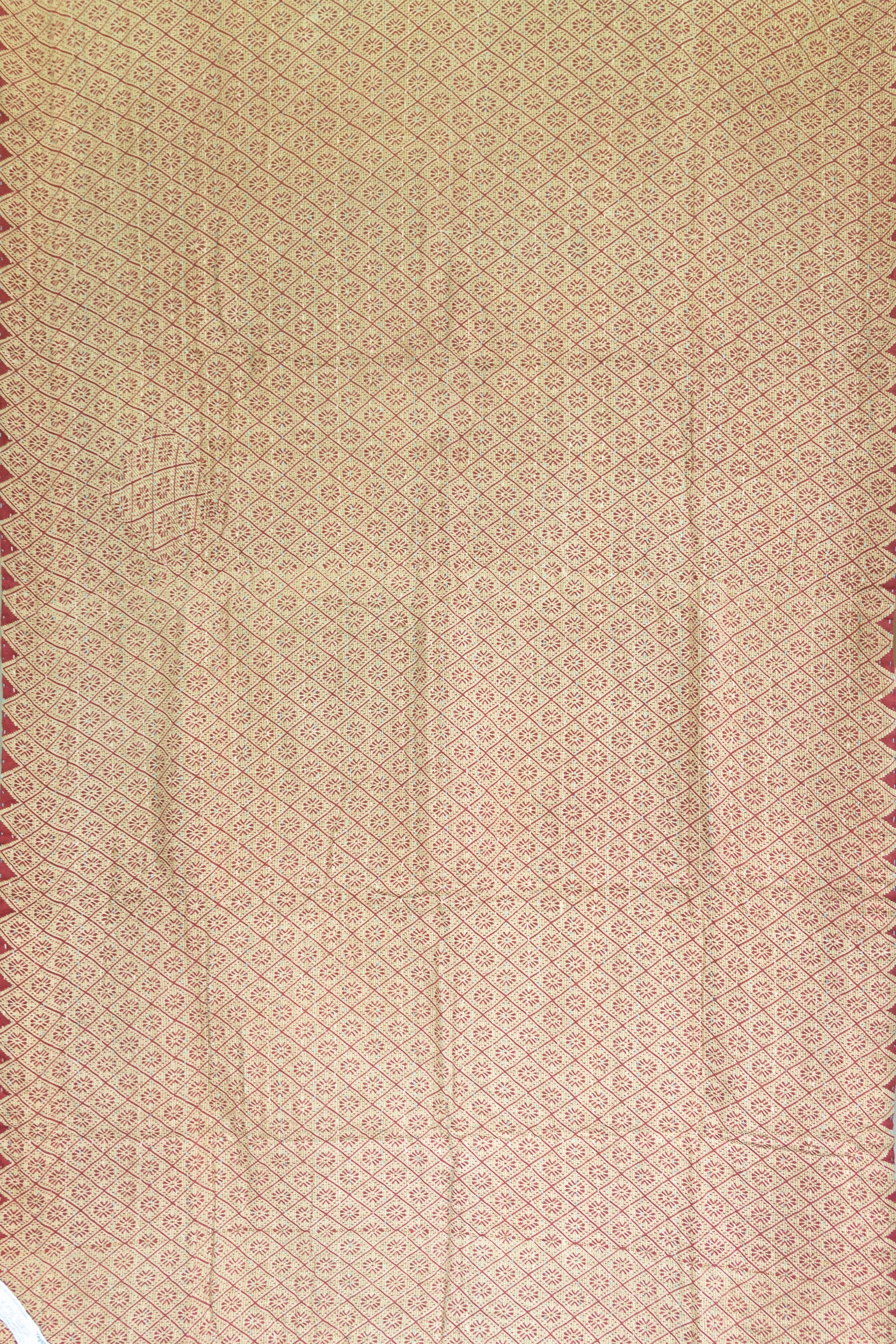 Cheer Kantha Throw Blanket