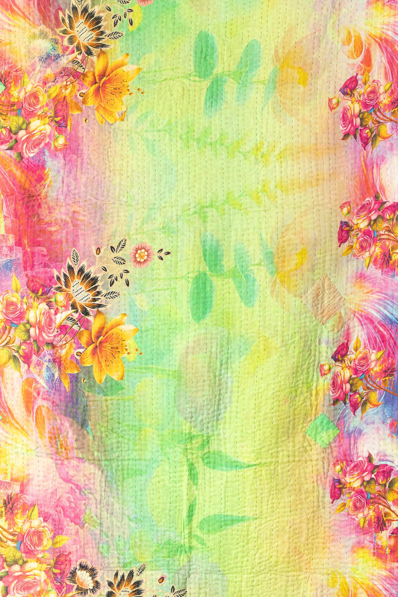 Cheer Kantha Throw