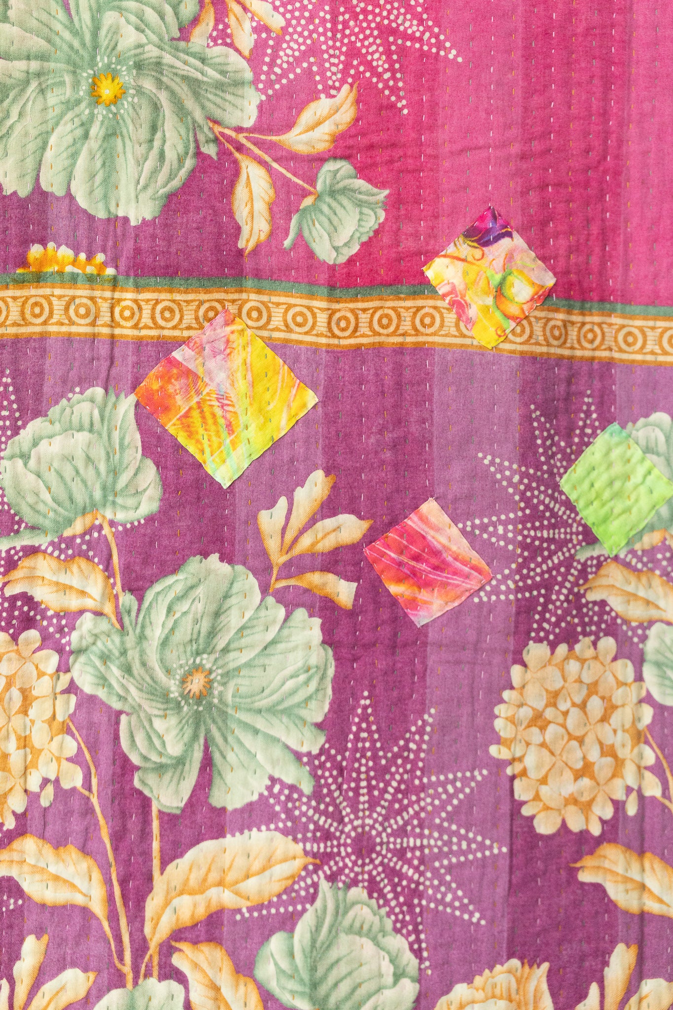 Cheer Kantha Throw