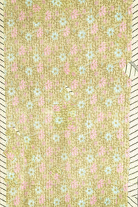 Kantha Throw Bed Quilt