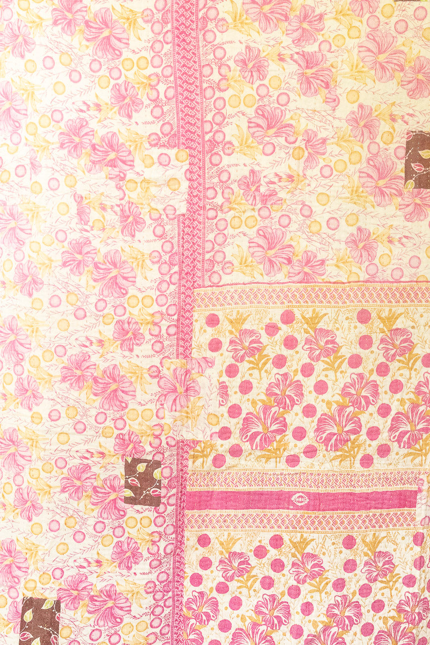 Cherish Large Kantha Throw