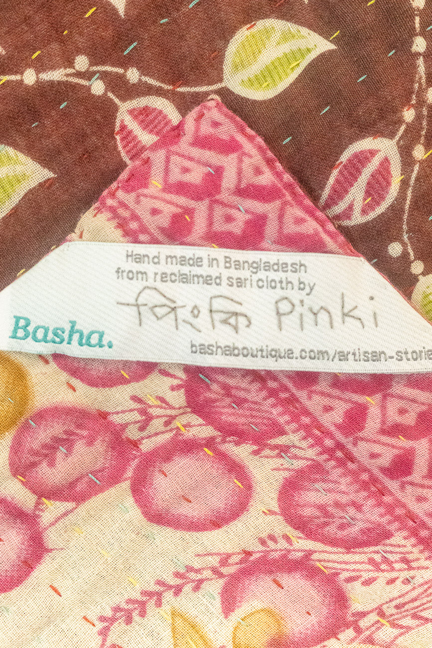 Cherish Large Kantha Throw