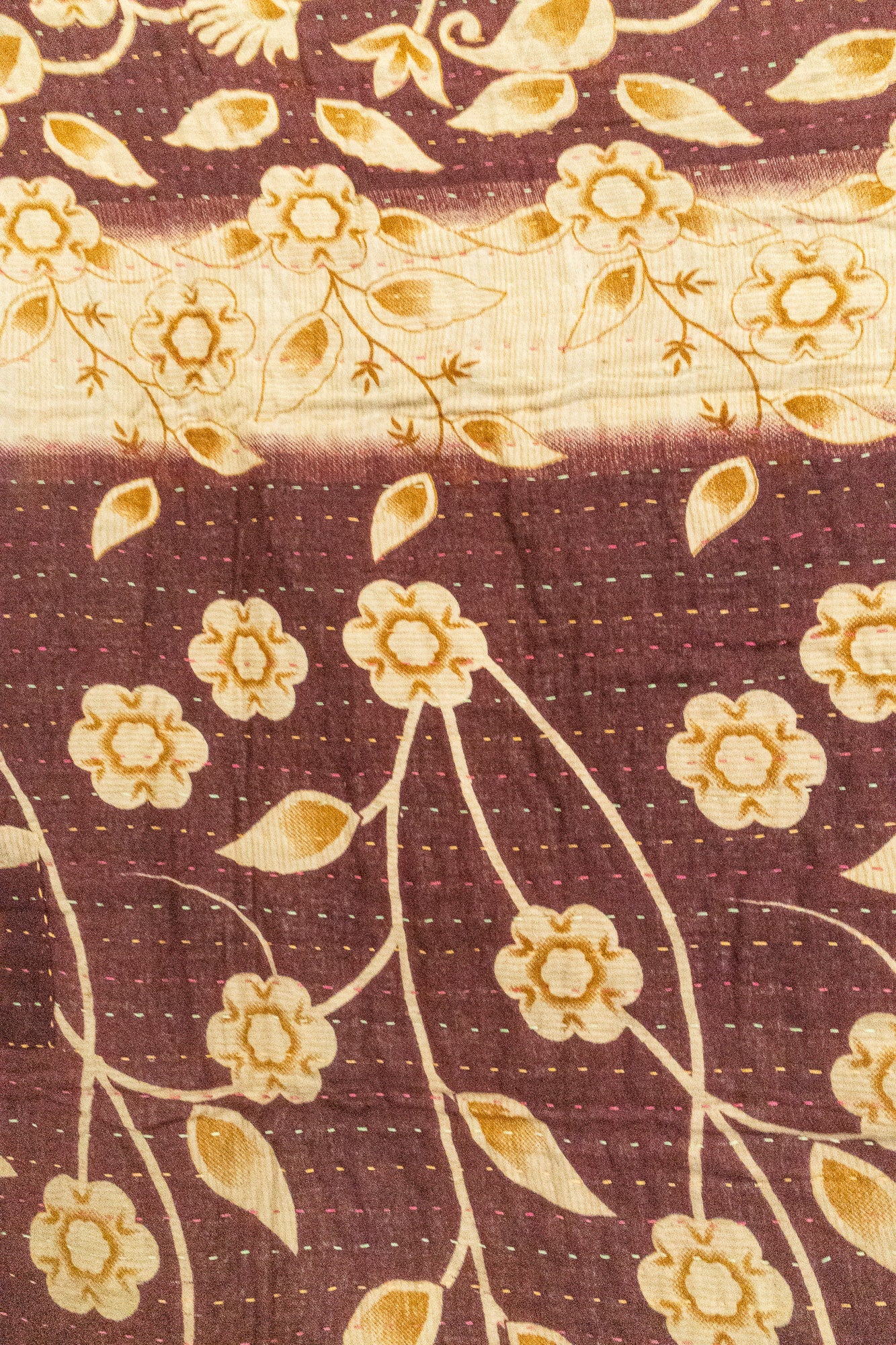 Cherish No. 2 Kantha Baby Blanket