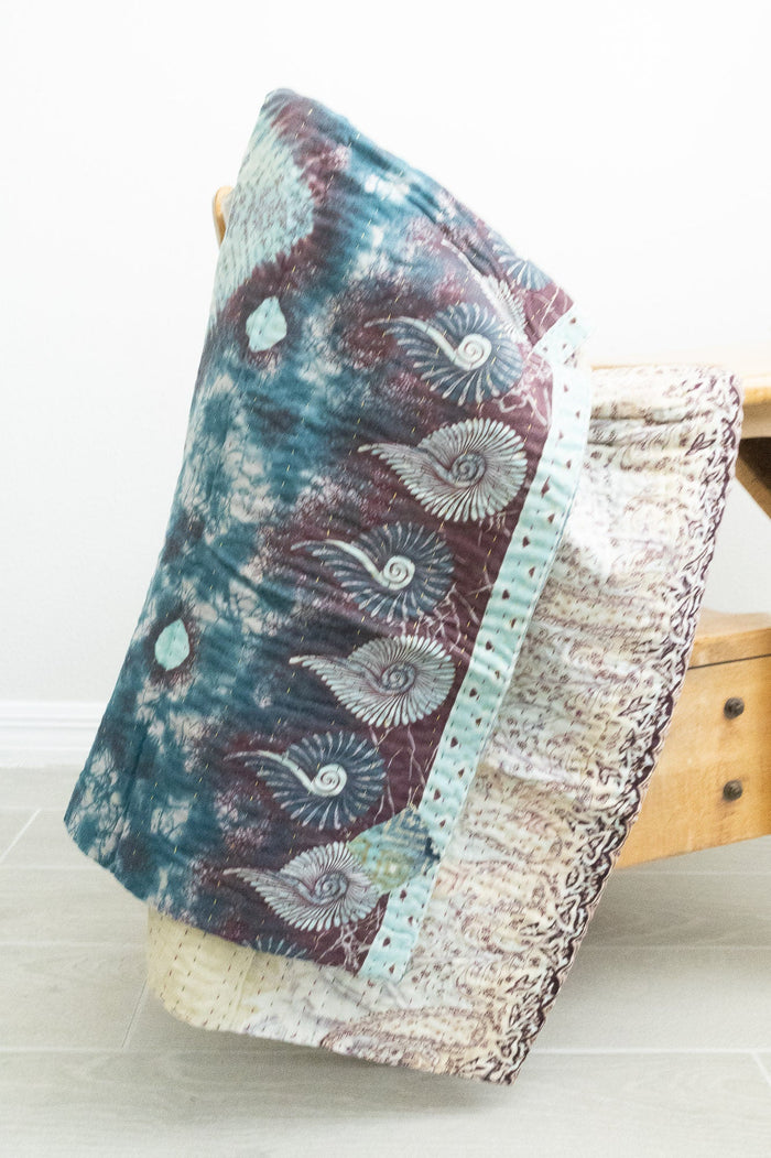 dignify Kantha Baby Blanket Quilt