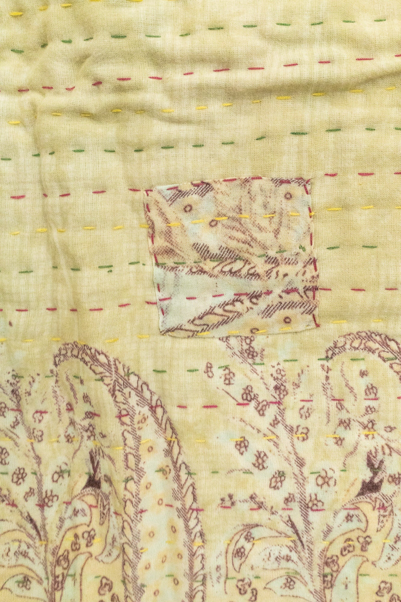 Cherish No. 3 Kantha Baby Blanket