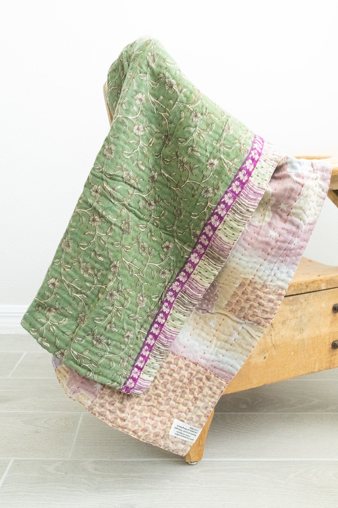 dignify Kantha Baby Blanket Quilt