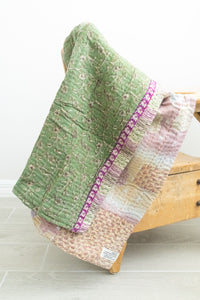 dignify Kantha Baby Blanket Quilt