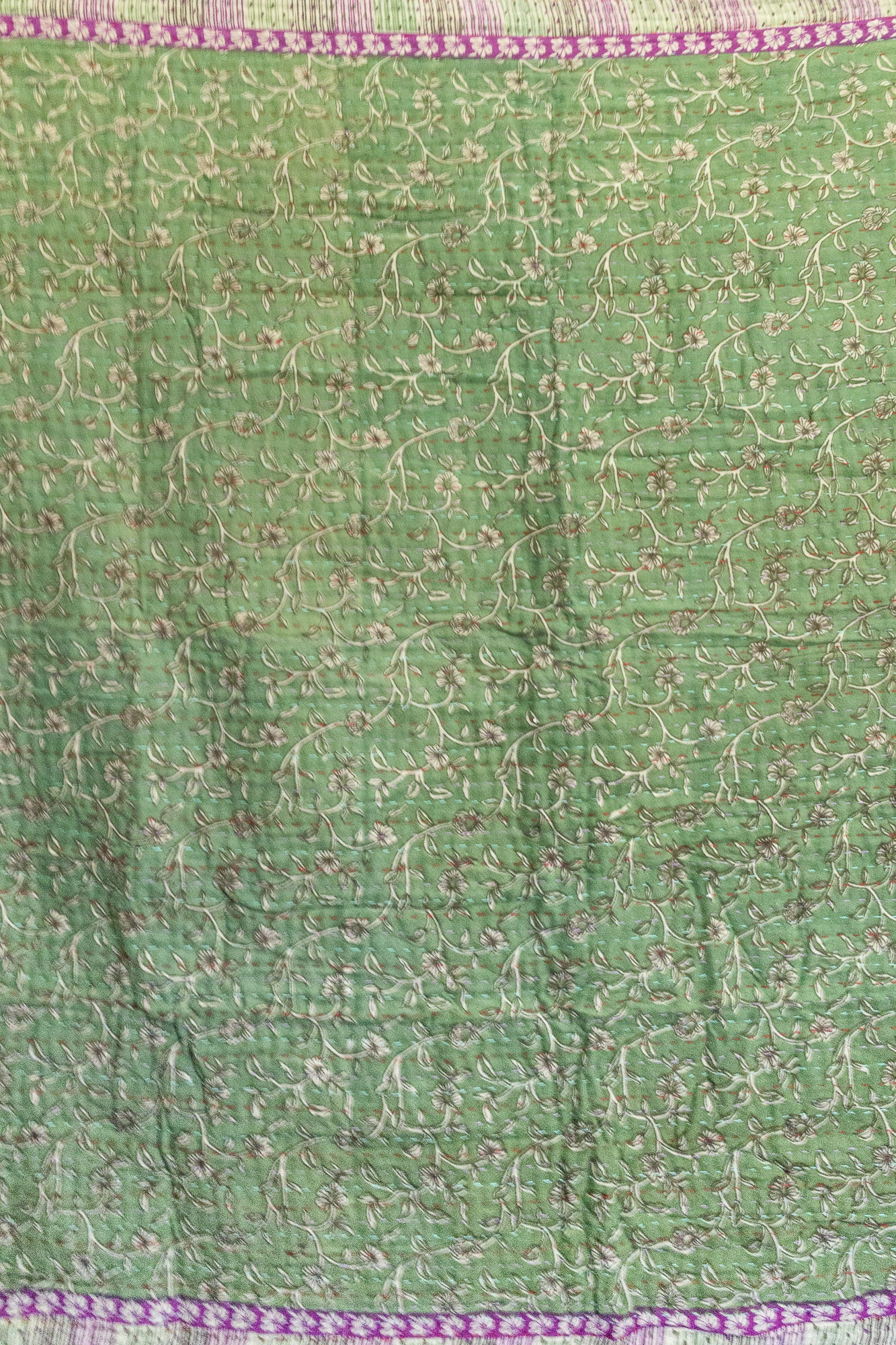 Cherish No. 4 Kantha Baby Blanket