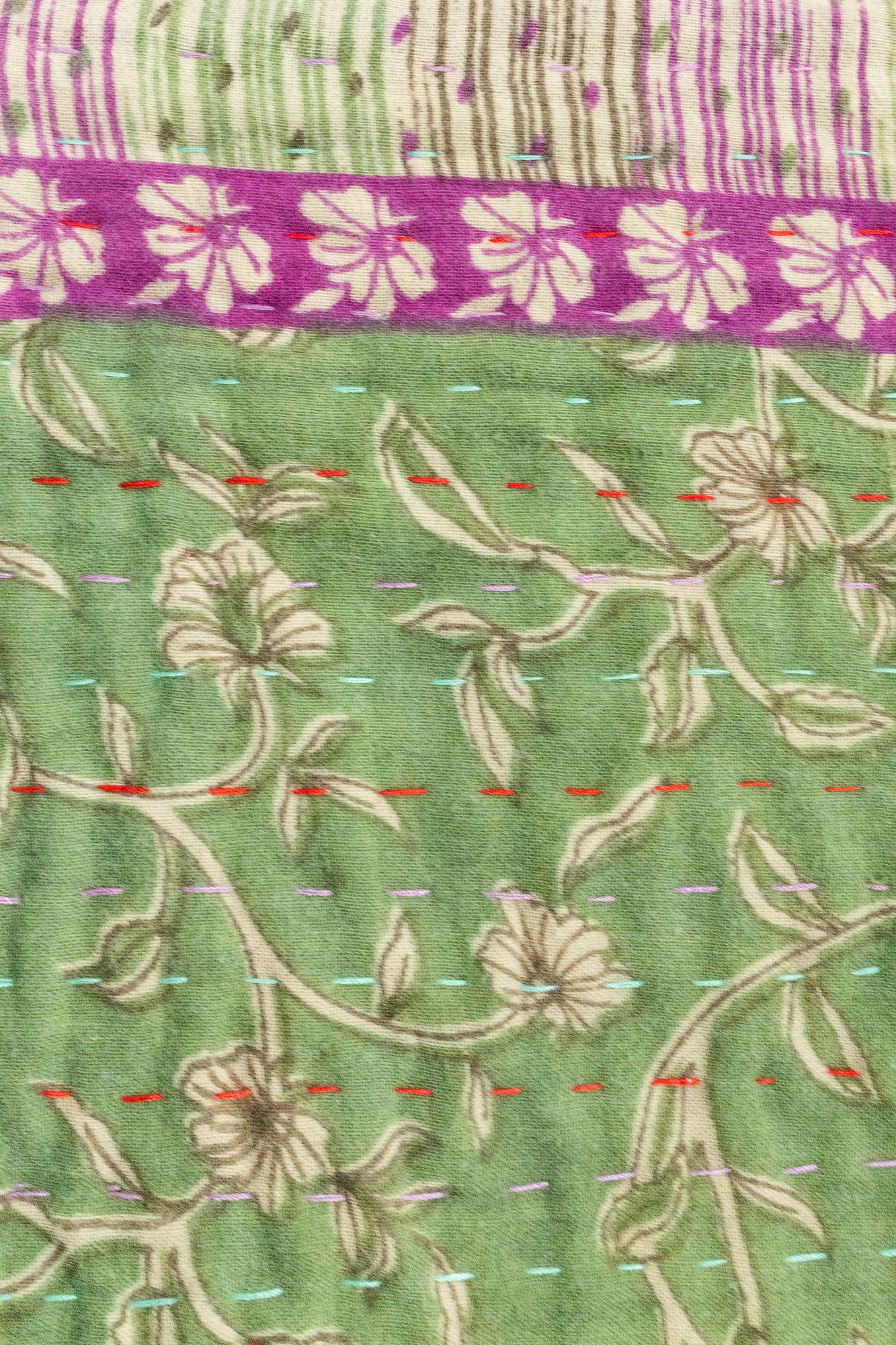 Cherish No. 4 Kantha Baby Blanket