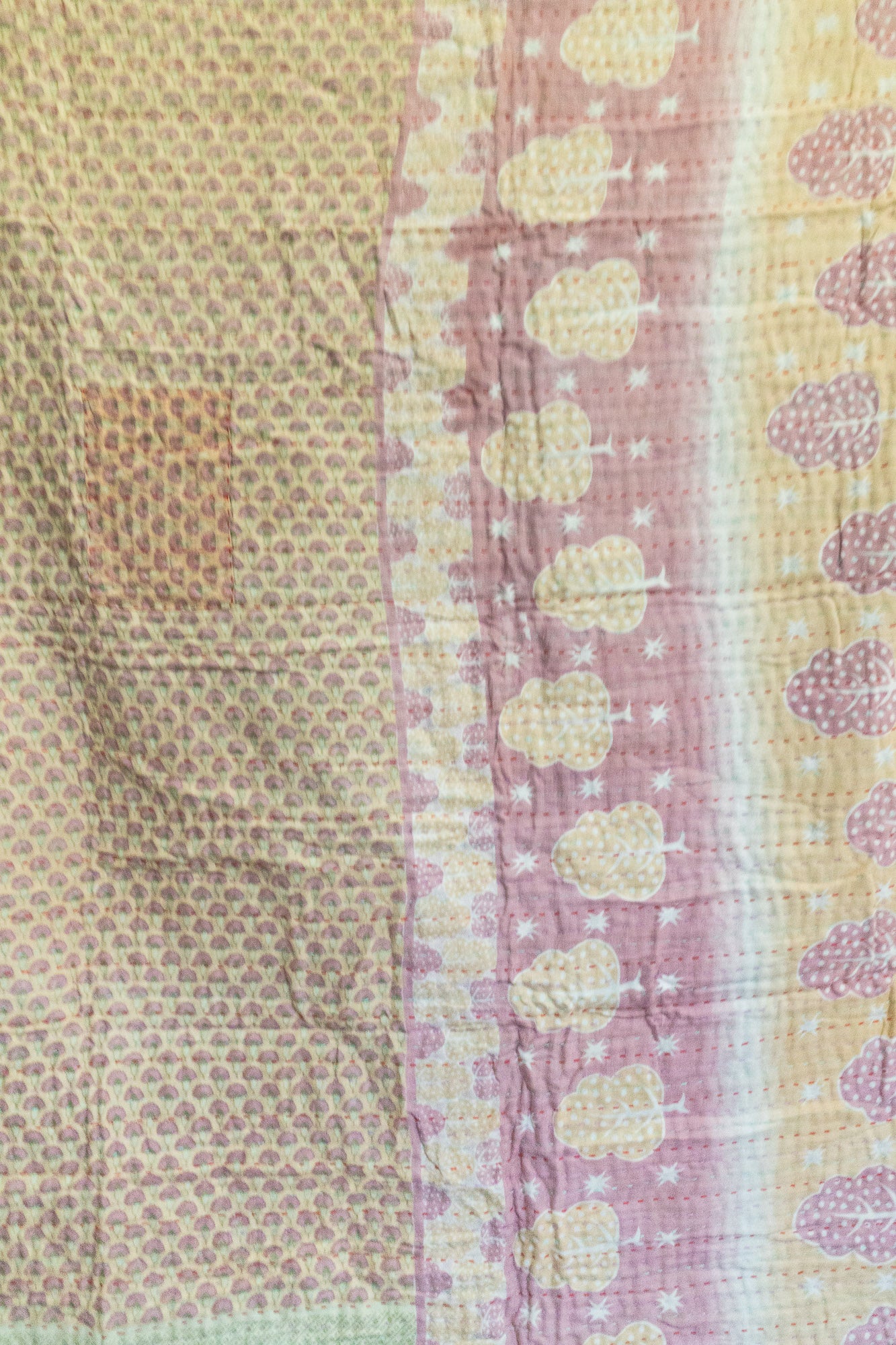 Cherish No. 4 Kantha Baby Blanket