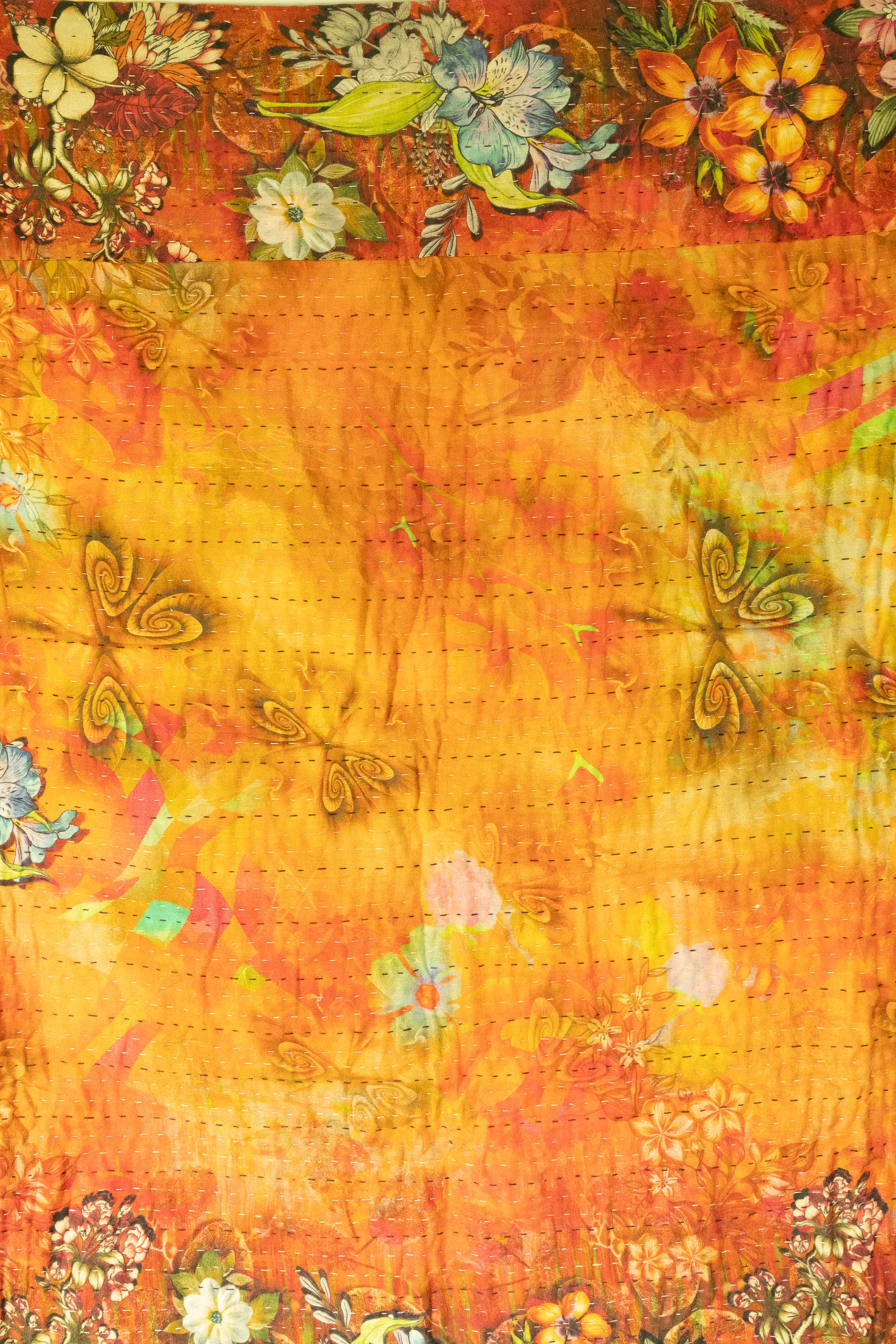 Cherish No. 4 Mini Kantha Blanket