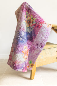 Cherish No. 1 Mini Kantha Blanket
