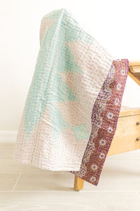 dignify Kantha Baby Blanket Quilt