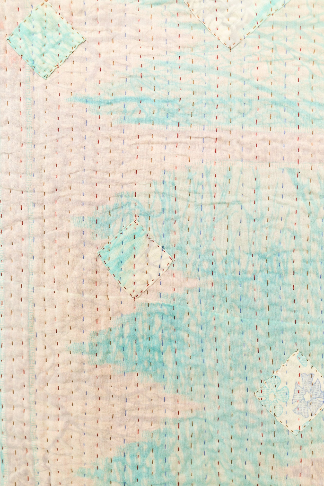Cherish No. 3 Kantha Baby Blanket