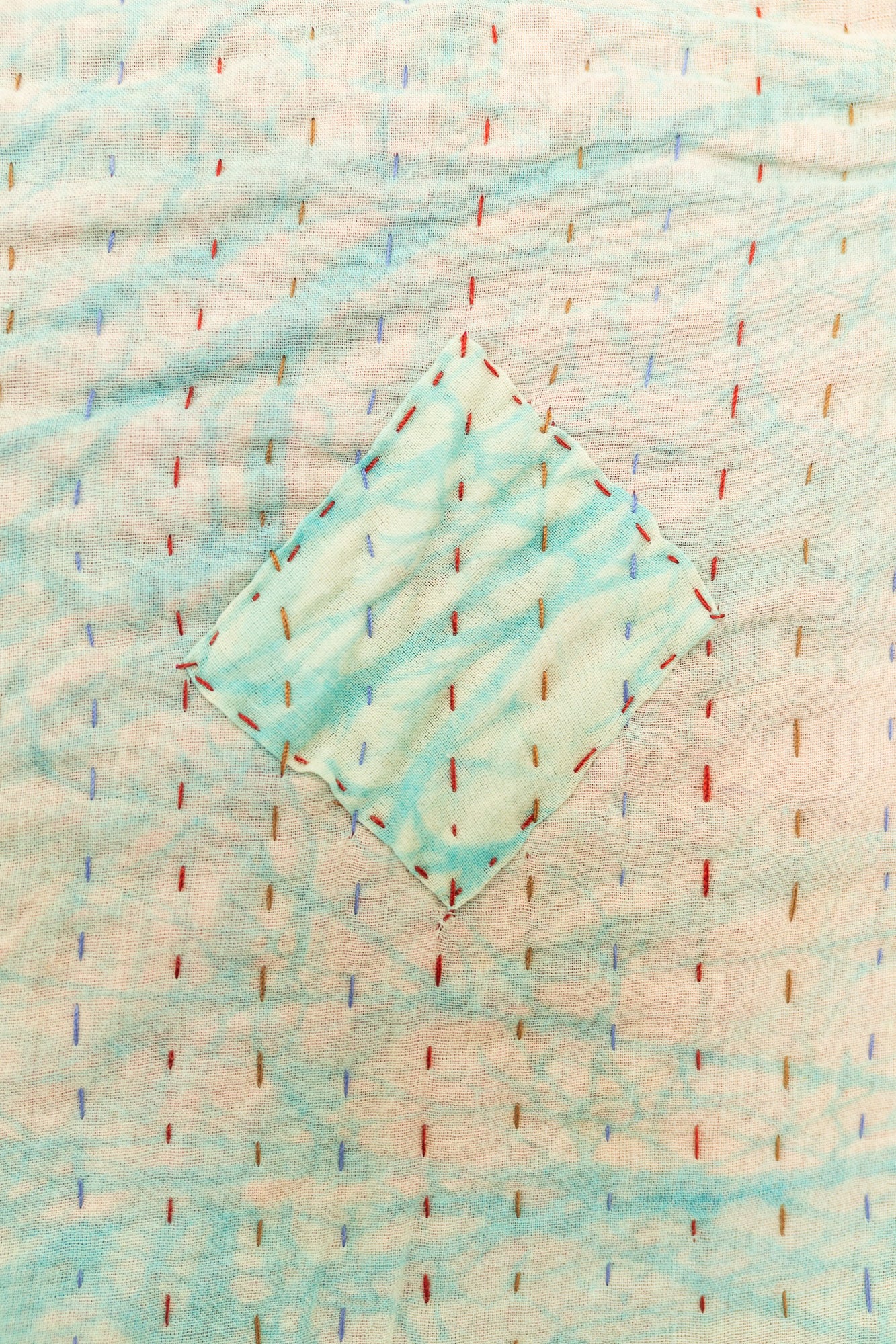 Cherish No. 3 Kantha Baby Blanket