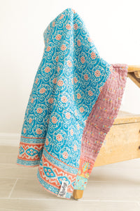 dignify Kantha Baby Blanket Quilt