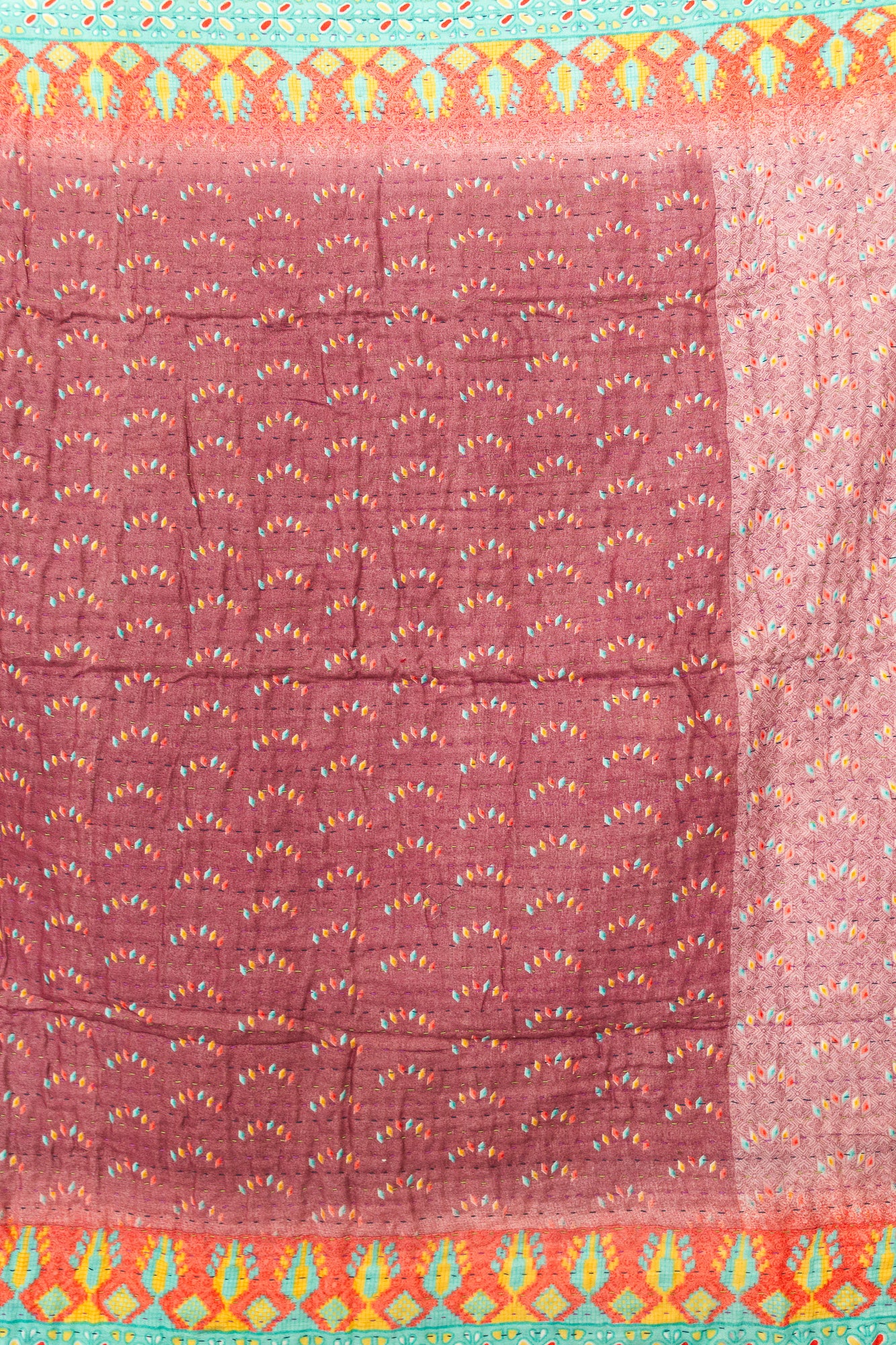 Cherish No. 4 Kantha Baby Blanket