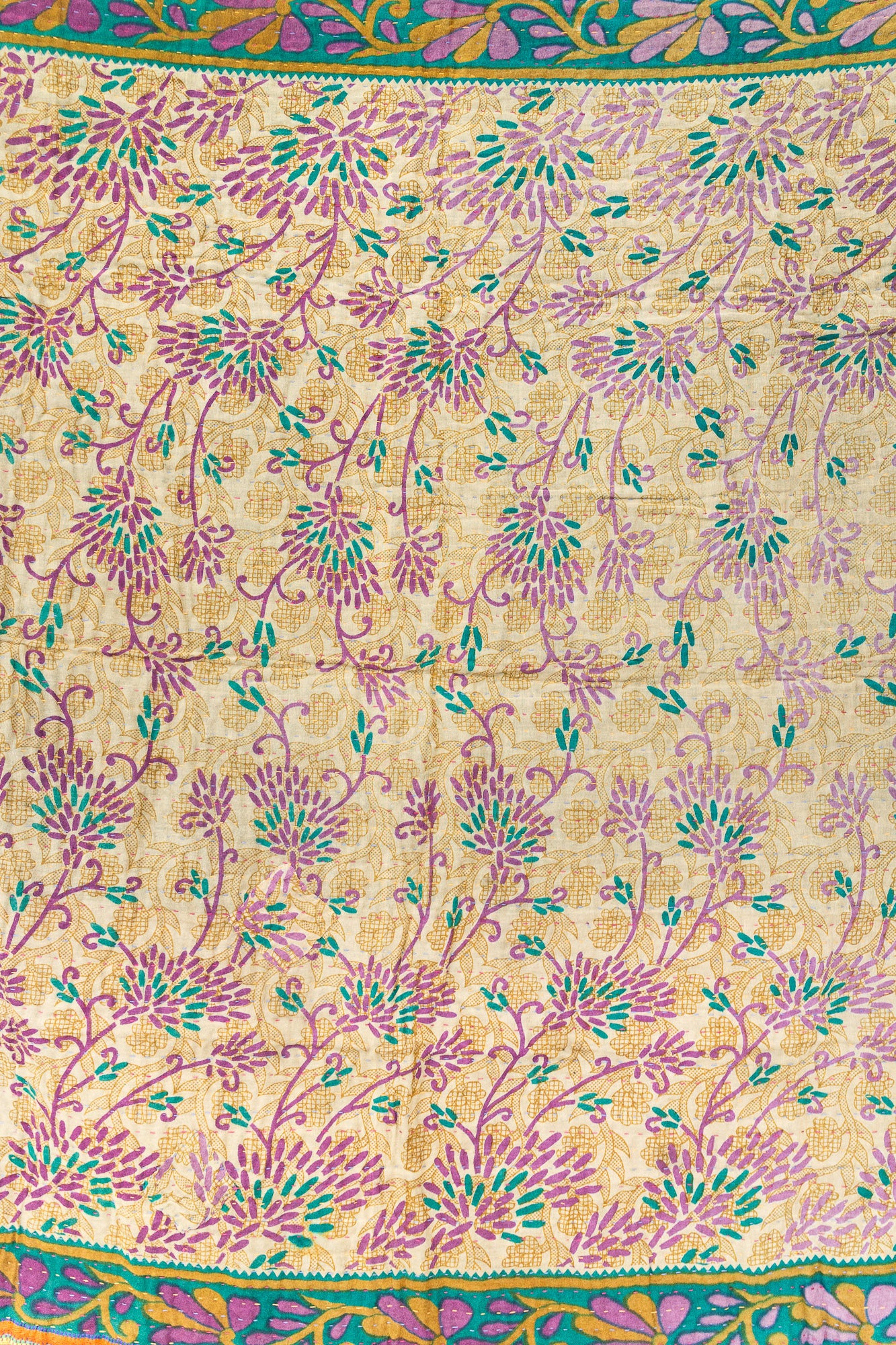 Cherish No. 6 Kantha Baby Blanket