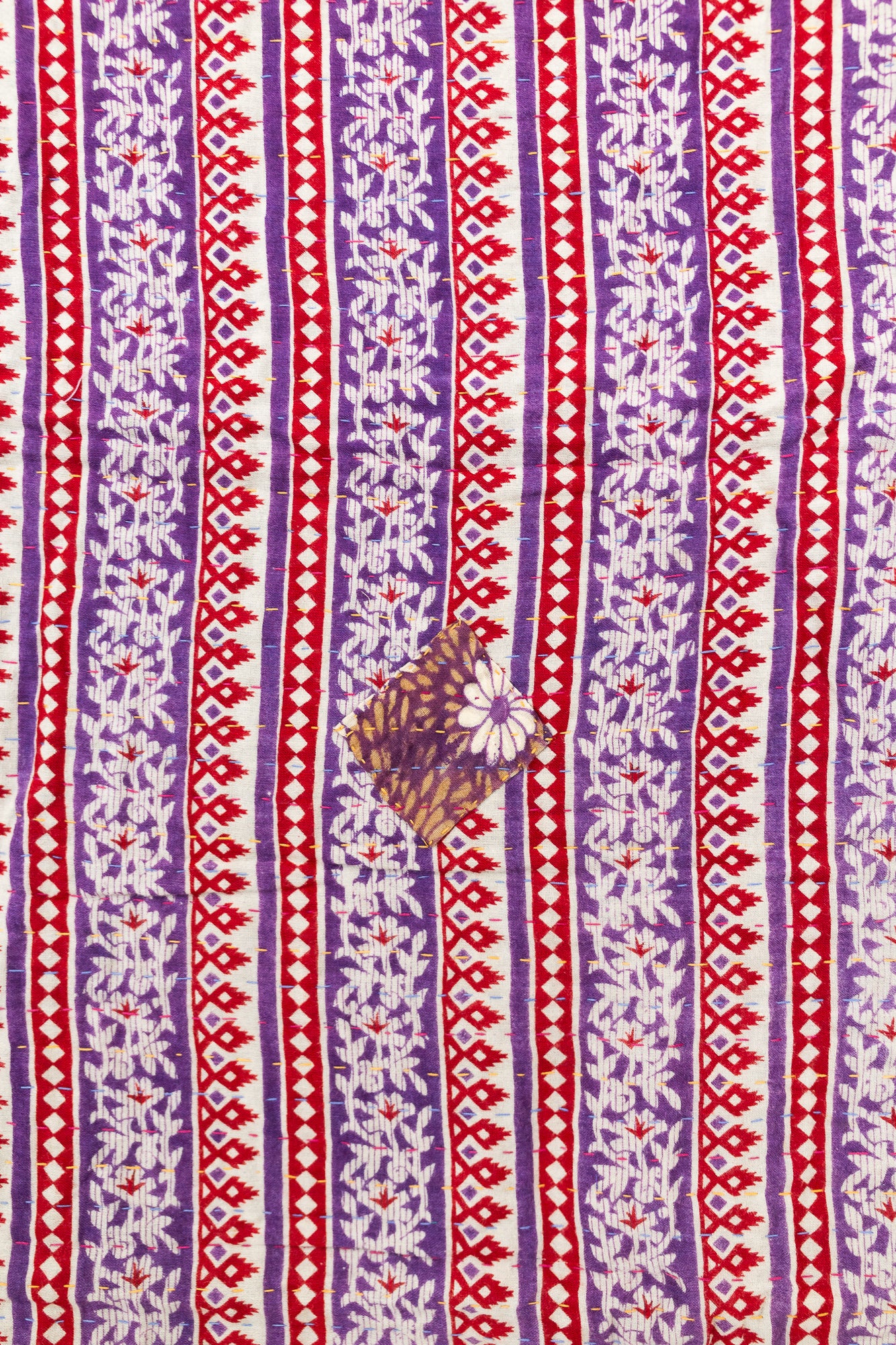 Cherish No. 6 Kantha Baby Blanket