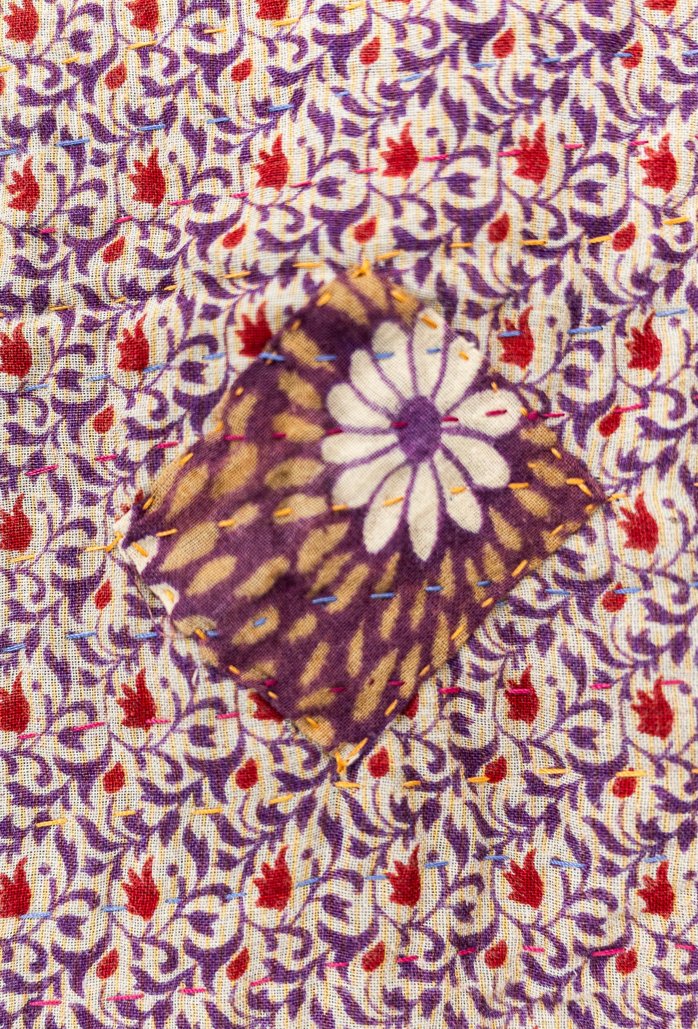 Cherish No. 6 Kantha Baby Blanket