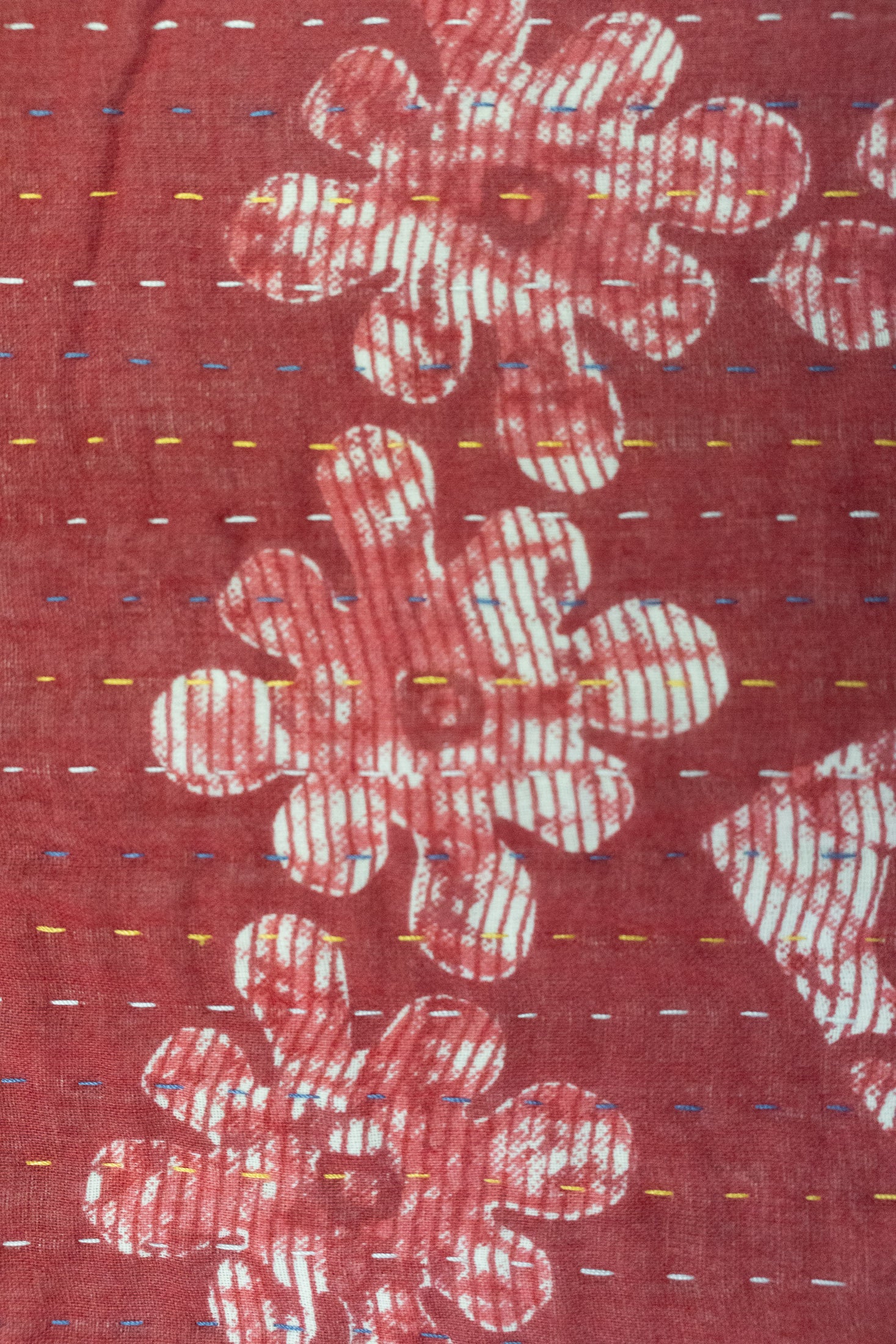 Cherish No. 6 Mini Kantha Blanket