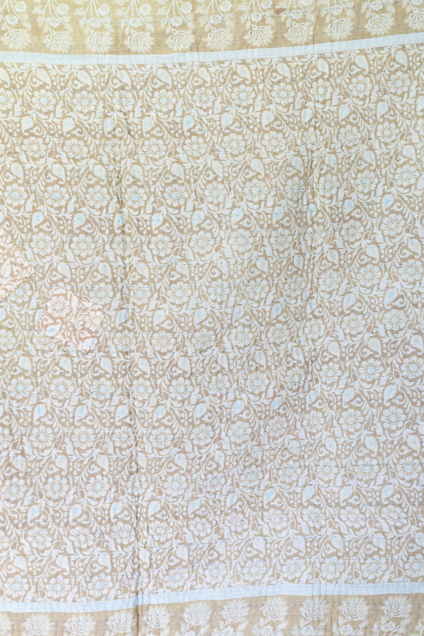 Cherish No. 6 Mini Kantha Blanket