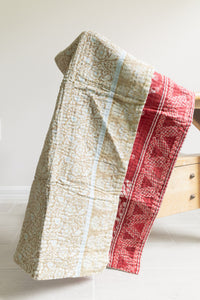 Cherish No. 6 Mini Kantha Blanket