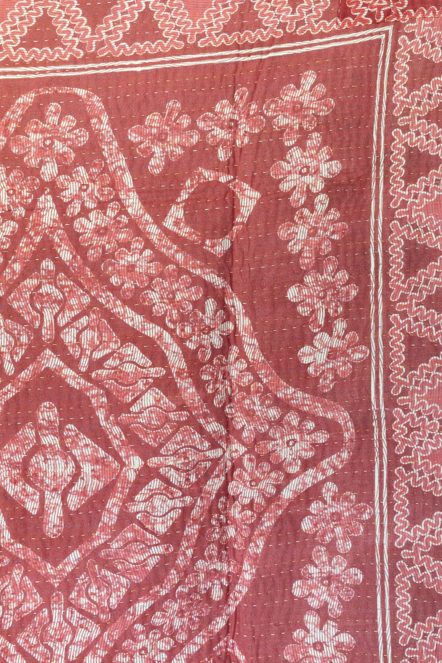Cherish No. 6 Mini Kantha Blanket