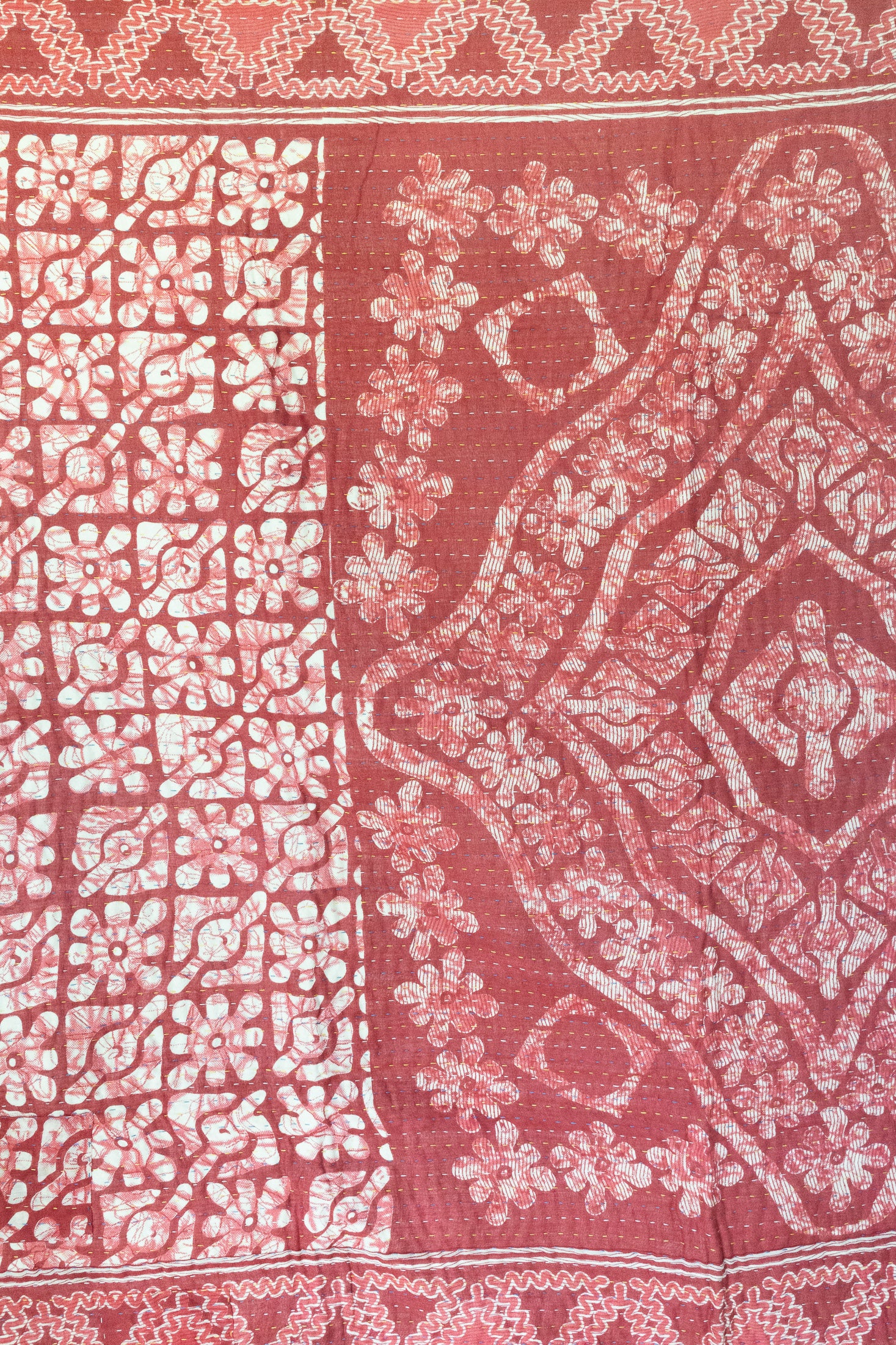 Cherish No. 6 Mini Kantha Blanket
