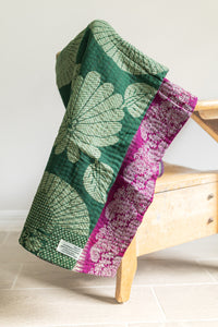 Cherish No. 7 Mini Kantha Blanket