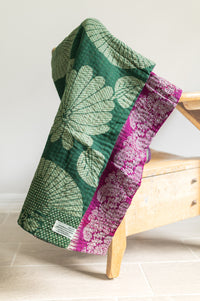 Cherish No. 7 Mini Kantha Blanket