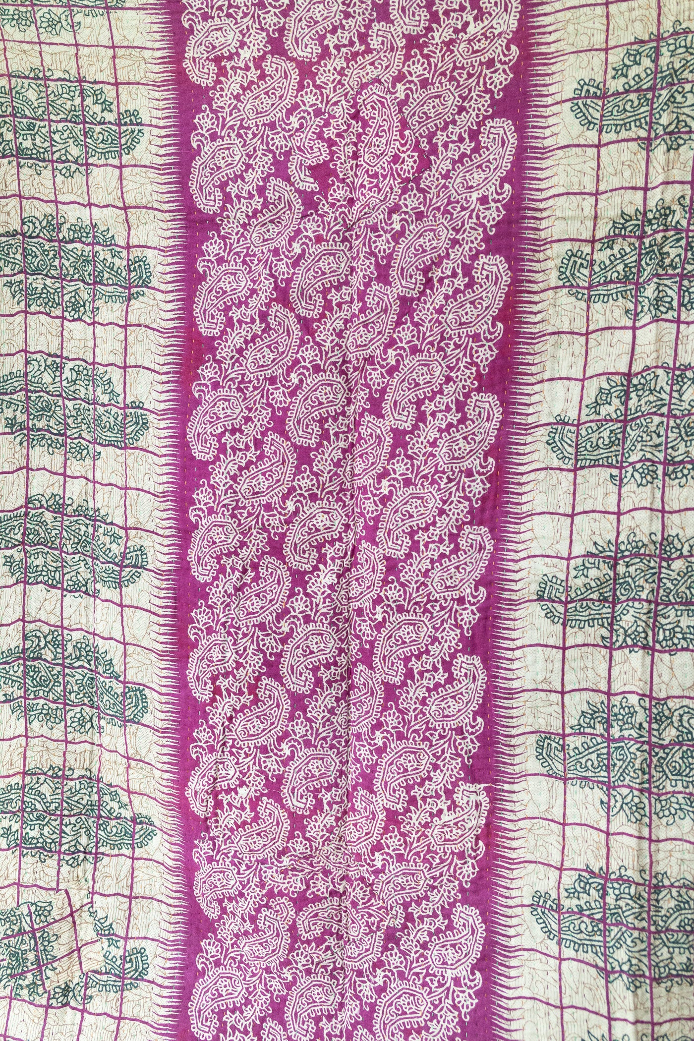Cherish No. 7 Mini Kantha Blanket