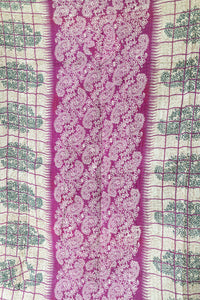Cherish No. 7 Mini Kantha Blanket