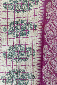 Cherish No. 7 Mini Kantha Blanket