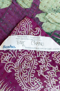 Cherish No. 7 Mini Kantha Blanket