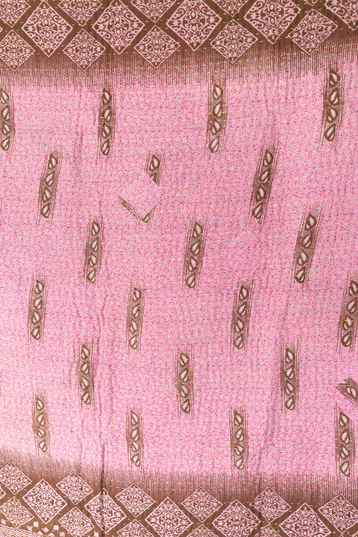 Cherish No. 8 Mini Kantha Blanket