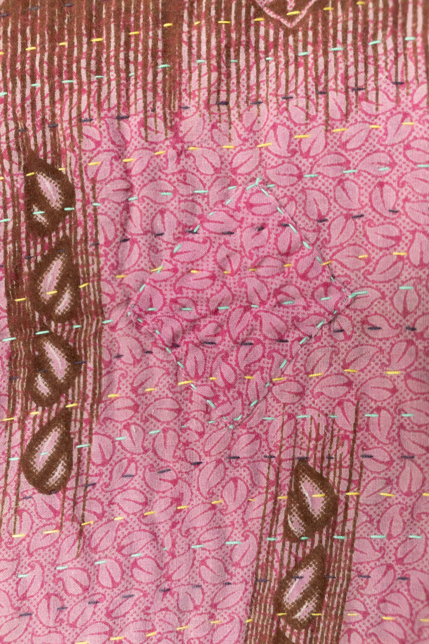 Cherish No. 8 Mini Kantha Blanket