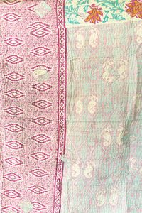Cherish No. 8 Mini Kantha Blanket