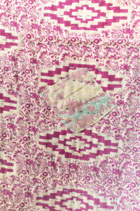 Cherish No. 8 Mini Kantha Blanket