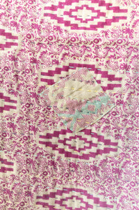 Cherish No. 8 Mini Kantha Blanket