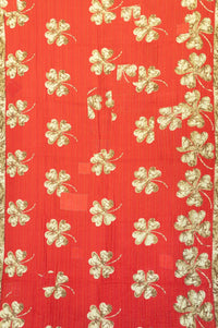 Clover Kantha Throw Blanket