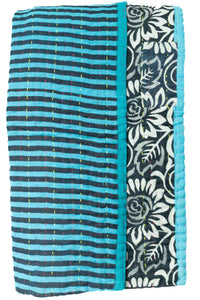 Compassion Kantha Throw Blanket