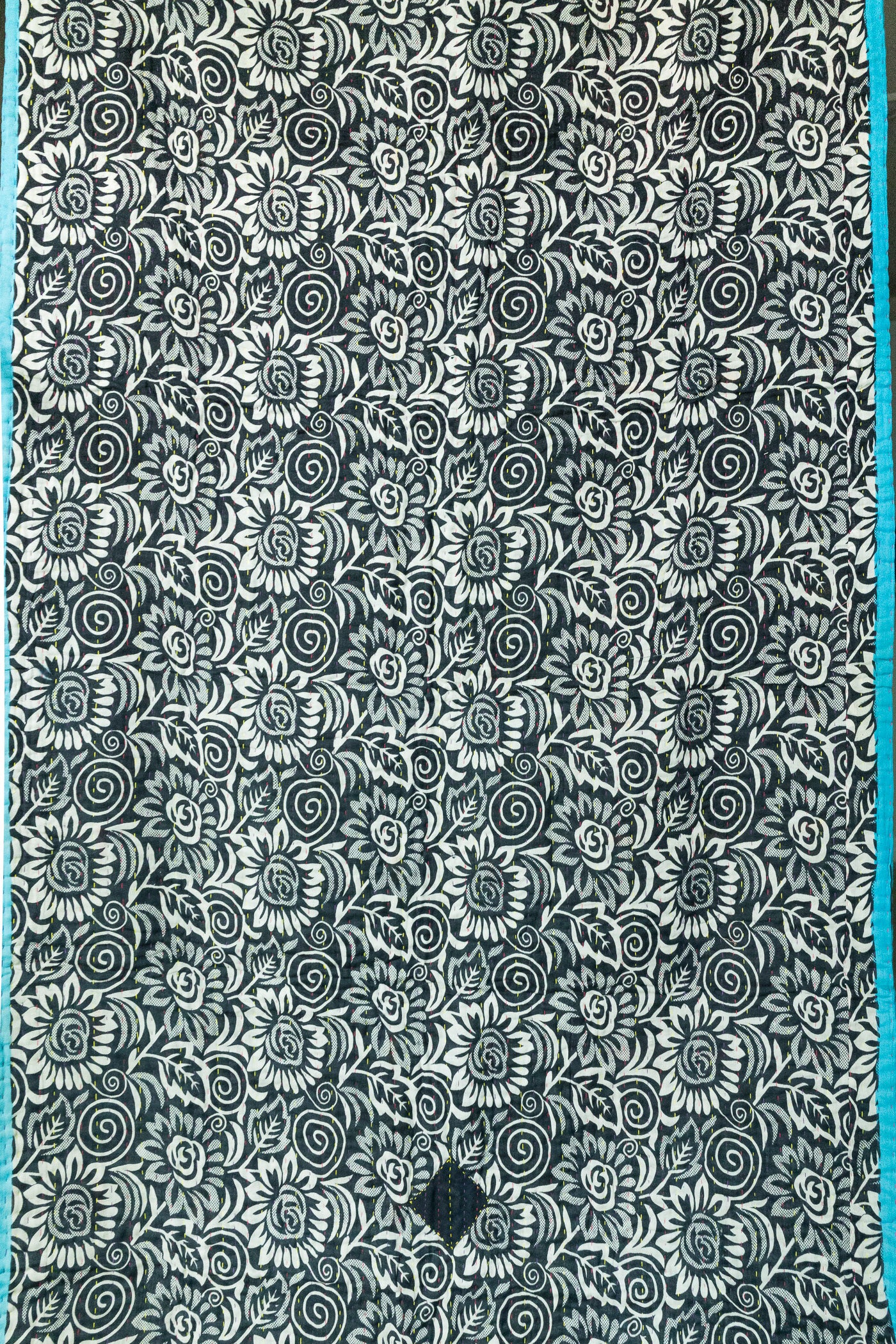 Compassion Kantha Throw Blanket