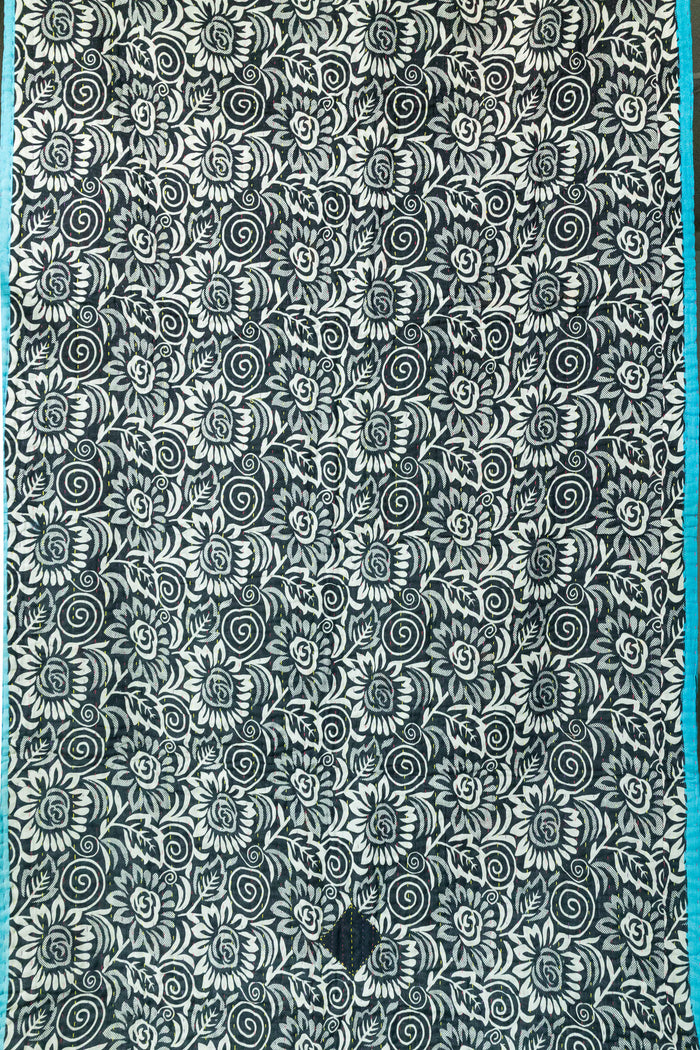 Compassion Kantha Throw Blanket