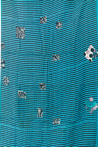 Compassion Kantha Throw Blanket