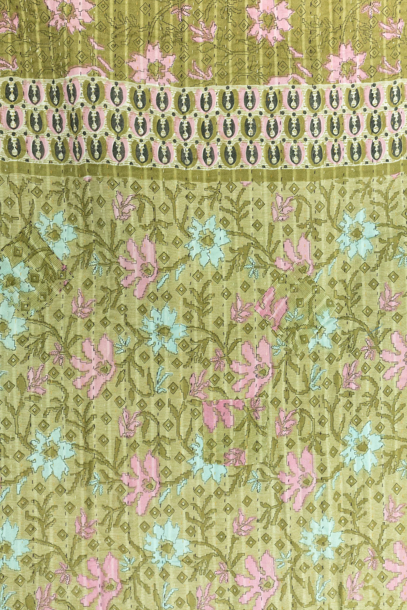 Constant Kantha Throw Blanket