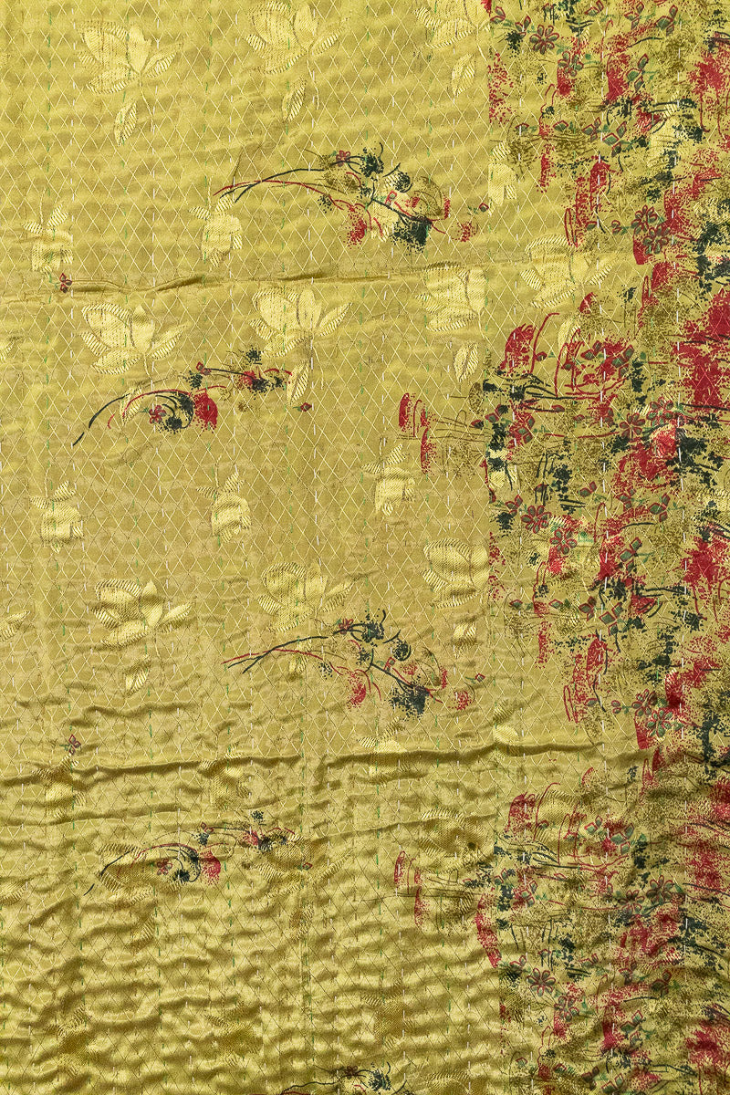 Constant Silk Blend Kantha Throw